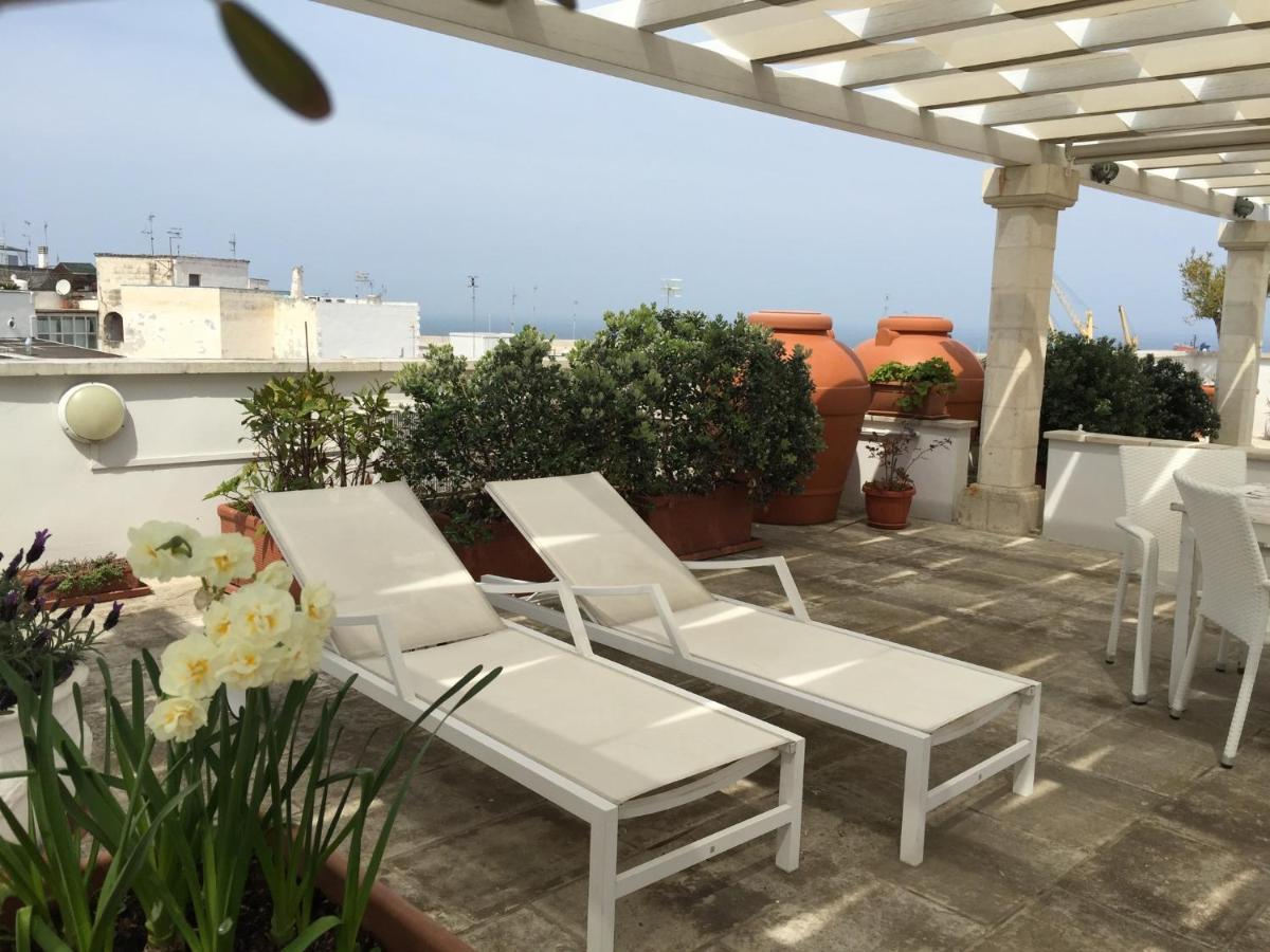 Palazzo Dei Gesuiti Appartamento Con Terrazza Privata Monopoli Eksteriør bilde